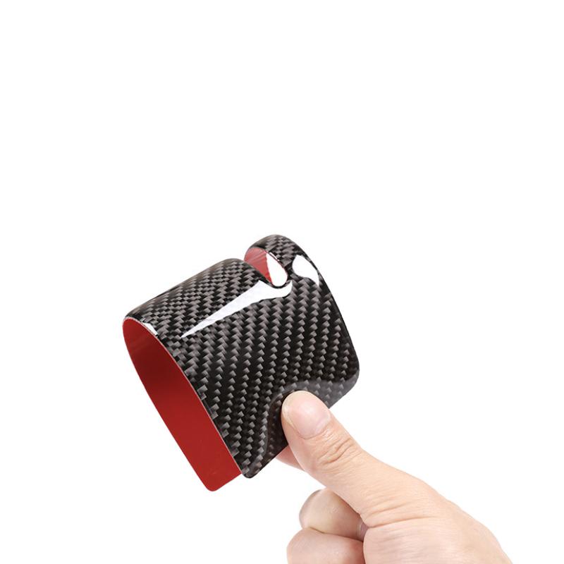 Углеродное волокно салона автомобиля с центральным управлением, крышка прикуривателя, наклейка, отделка для BMW 3 серии E90 E92 2005-2011