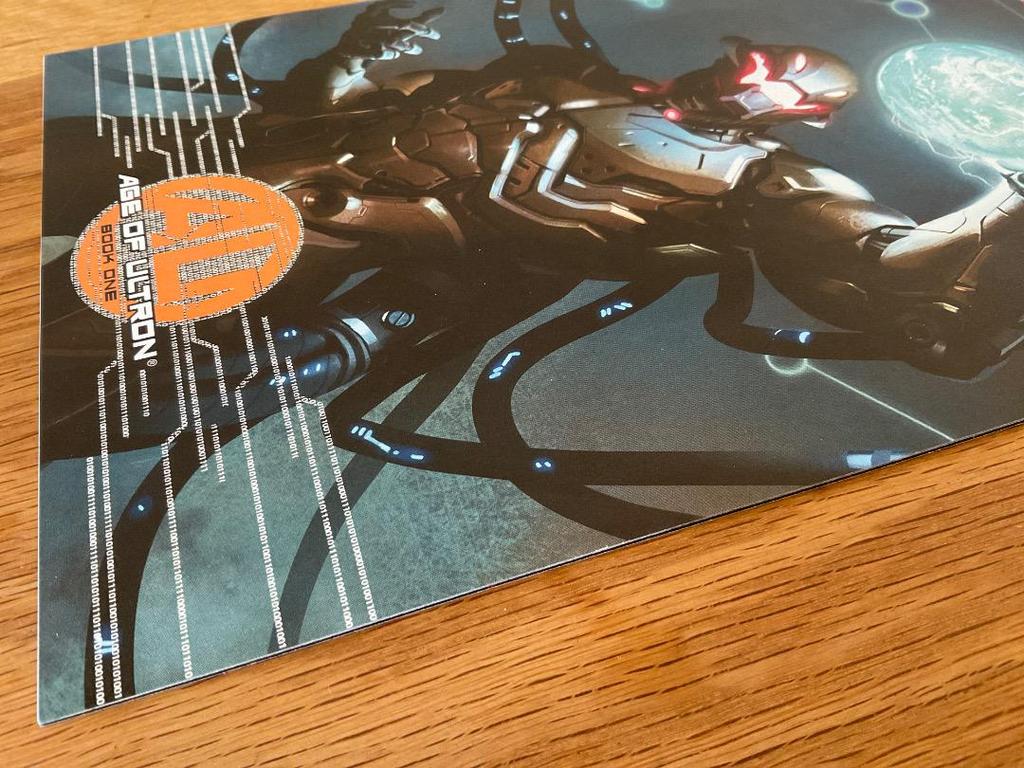 [USED] Age of Ultron 1 Rare Incentive Cover American Comic Leaf