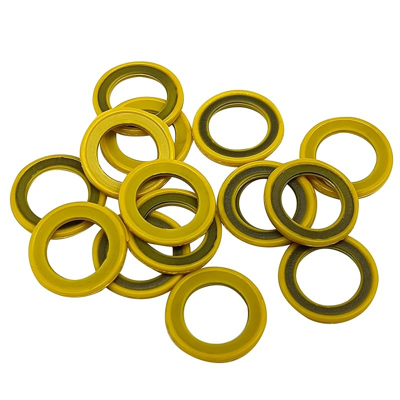 15PCS M16 Transmission Fluid and Oil Drain Plug Crush, 16mm Crush Washer Oil Drain Plug Part # PN 803916010 for Subaru 2010- Ascent BRZ Crosstrek