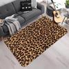 Новые полки!Красочный ковер с леопардовым принтом, коврики для гостиной, спальни, офисной зоны, детской комнаты, нескользящий, можно стирать в машине