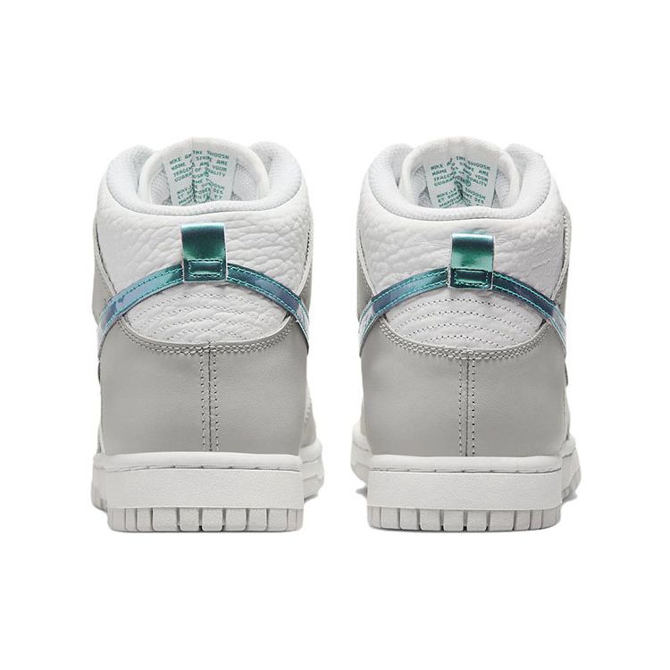 Nike Женские кроссовки Dunk High FLS White Summit-White Grey-Fog DR7855-100