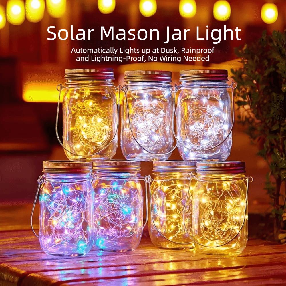 Waterproof Solar Fairy Lights Solar Charging Hanging Outdoor Lights Outdoor Decoration