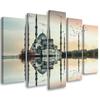 Five Piece Picture Canvas Print Mosque