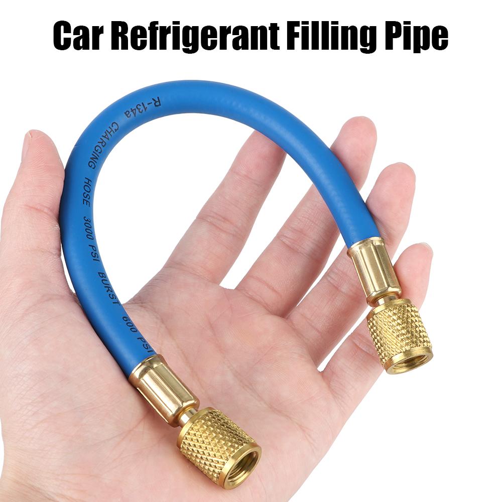 Автомобильные аксессуары R134A Шланг трубка кондиционера Шланг для заправки хладагентом Инструменты для ремонта Шланг для заправки хладагентом для автомобильного кондиционирования