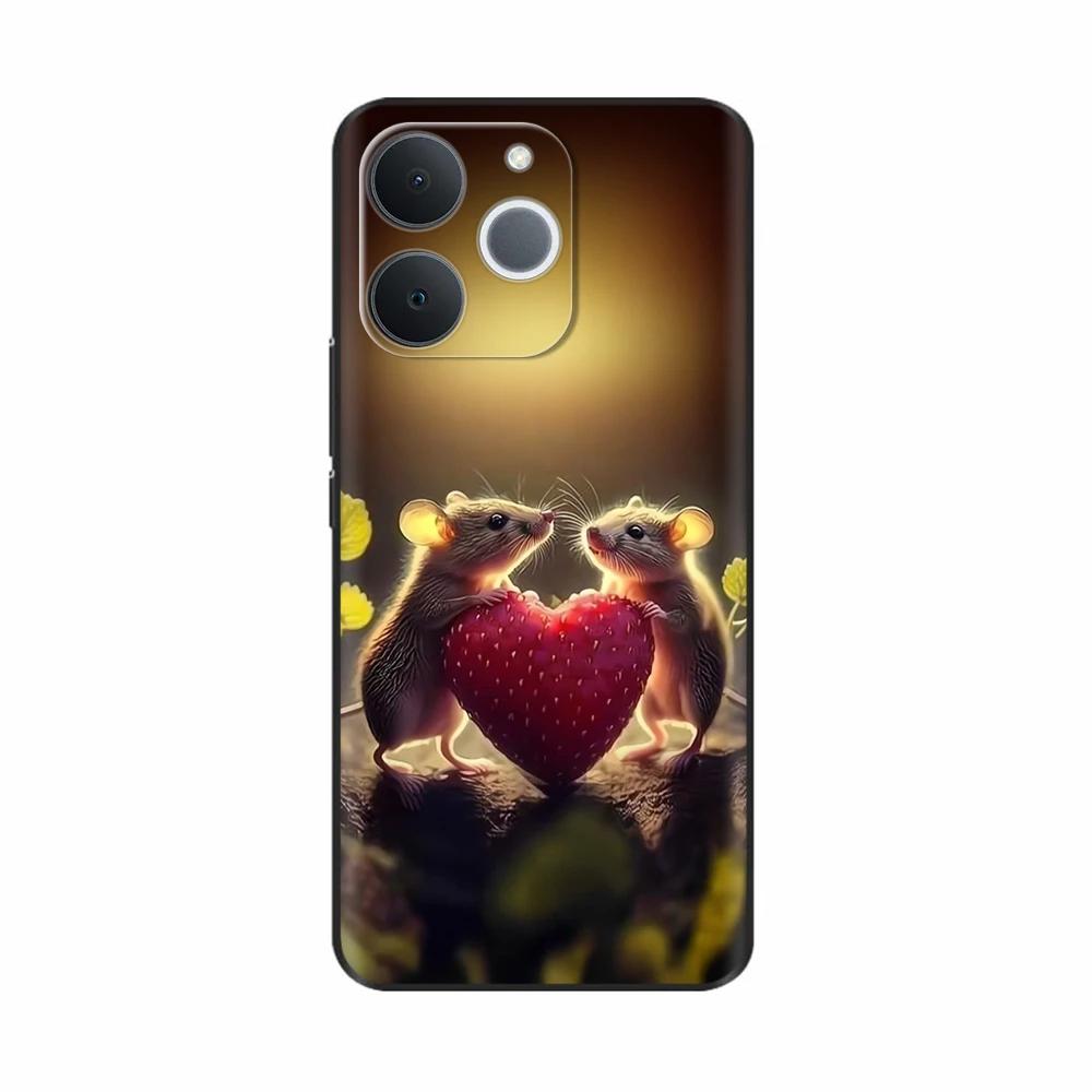 For Realme Note 70 70T Case Silicone Cute Cartoon Fashion Luxury Love Shockproof Cover For Realme Narzo 80 Lite Case Funda Shell