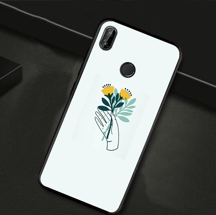 Purple Background Pattern For Huawei Nova 11i 12i 12s 8i 9 10 SE Y60 Y61 Y70 Y90 Y72 Y73 Y91 P60 Pro P40 P30 Lite Case