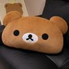 Plush Rilakkuma Pillow For Kids And Teens Soft Cotton Bed Cushion For Dorm Room Decor