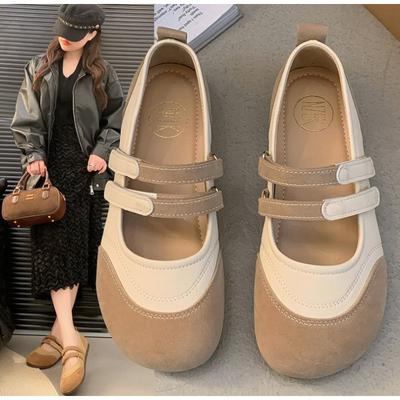 Мода 2025Ретро Женская Обувь Повседневные Женские Кроссовки Сабо Платформа Балетки На Все Случаи Жизни Криперы Летний Кросс Дресс