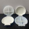 Формы из смолы Силиконовая форма для лотка в форме ракушки для DIY Раковина Пластина для хранения ювелирных изделий Многоразовые формы для чаш из смолы Силиконовые формы для мыла и эпоксидной смолы для украшения дома
