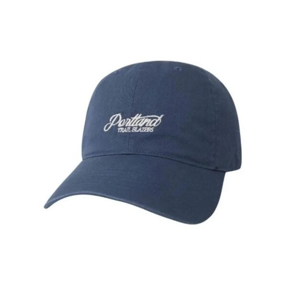 NBA Кепка M KQC N255AP267P-BL POR City Cursive Мягкая бейсболка_SC165