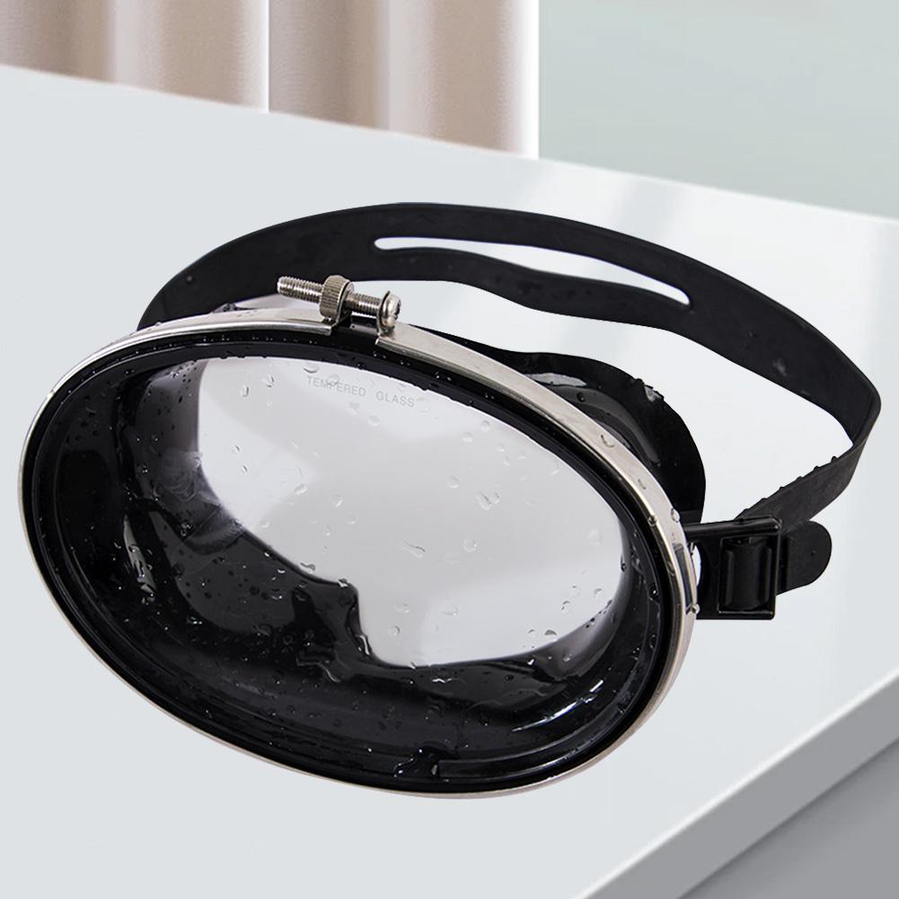 Очки для плавания на открытом воздухе, водонепроницаемые очки для рыбалки, очки для плавания из нержавеющей стали, противотуманные маски для подводного плавания, очки для сноркелинга