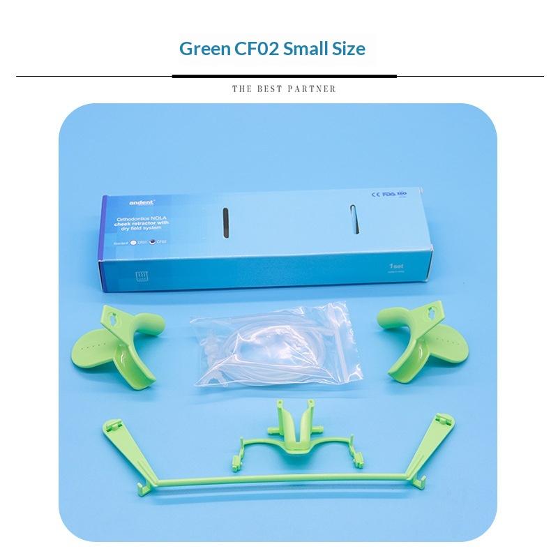 1Set S/L Cheek Retractor Dry Field System With Saliva Suction Function Mouth Opener Suit Bonding Retractor Bracket