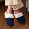 Модные домашние тапочки Comwarm Fur для женщин и мужчин, удобные зимние теплые тапочки с флисовой подкладкой, хлопковая обувь для дома и улицы, короткая плюшевая обувь