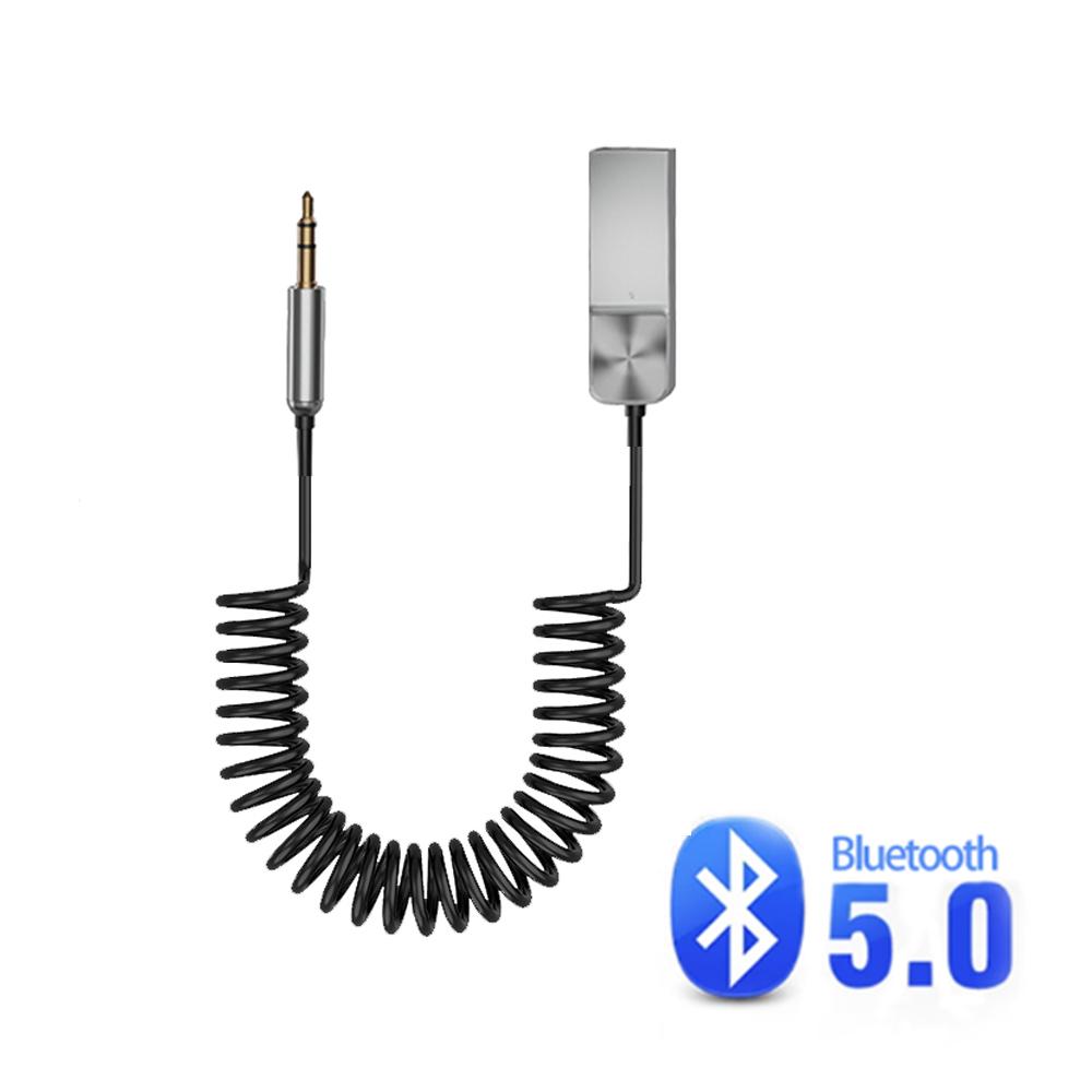 KEBIDU Wireless Bluetooth 5.1 Receiver Adapter Car Speaker 3.5mm Jack Aux Audio Music Dongle For Car Bluetooth Transmitter