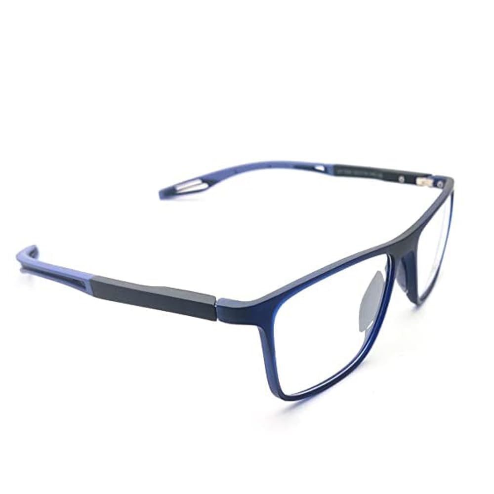 RSINC Full Rim eye Light weight frame eyeglass Spectacle flexible Blue-Black | AT1025 C5 53-16-140 IB-9 M1 HG-AXV7-4GTT