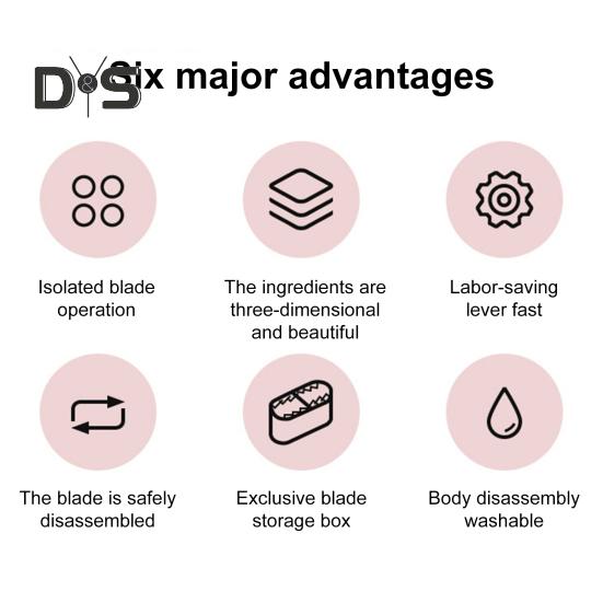 Вращающаяся терка для сыра со сменными лезвиями из нержавеющей стали 3-в-1 ломтерезка и измельчитель для сыра с ручным приводом кухонный гаджет для быстрой нарезки