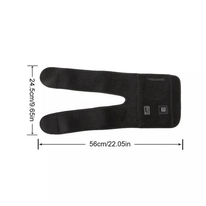 Электрический подогреваемый наколенник для облегчения боли при артрите, согревающий пояс для ног