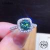 Lindon Classic Zircon Ring Ladies Jewelry Wedding Promise Party Gift