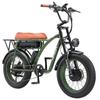 KETELES KF8 Single Drive Electric Bicycle Men's 1000W Motor 48V23Ah Battery 20 Inch E-Bike Adult Women's Electric Bike