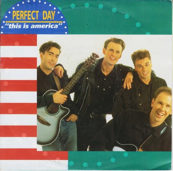 7-дюймовая пластинка PERFECT DAY - This Is America LON207 London Records 1988 UK Pop Б/У