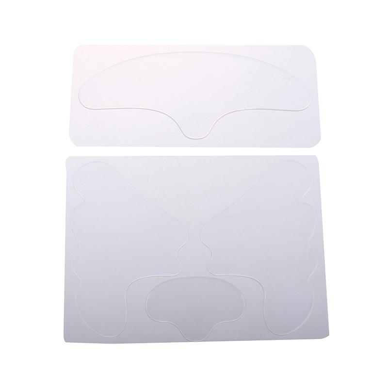 8 шт. многоразовые силиконовые пластыри силиконовые наклейки для удаления морщин лицо лоб шея глаза наклейки подушечки грудь пластыри уход за кожей