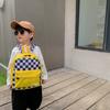 Adorable 2022 Trendy Plaid Children's Backpack For Kindergarten Boys And Girls