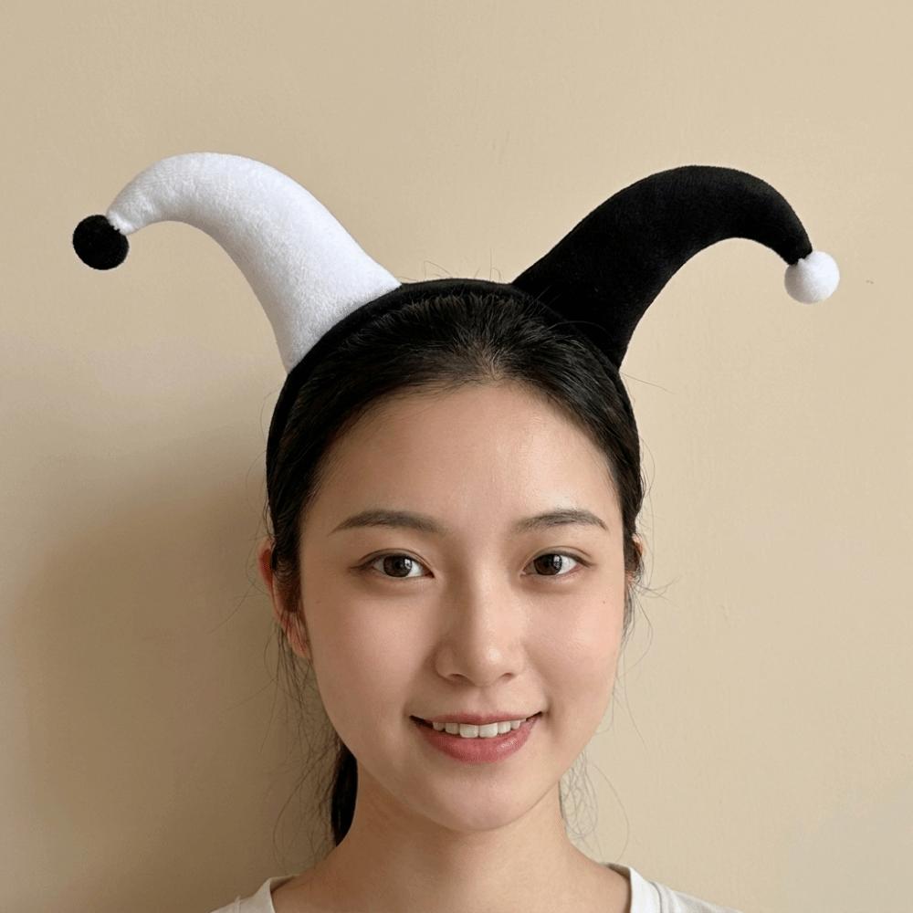 Colorful Style Cosplay Hairbands Flexible Funny Headwear Cute Clown Headband Halloween