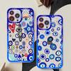 Funny Turkish Lucky Blue Evil Eye Phone Case For Redmi 7 8 9 A For Redmi Note 5 7 8 9 10 11 Pro Max 4G 5G Funfas