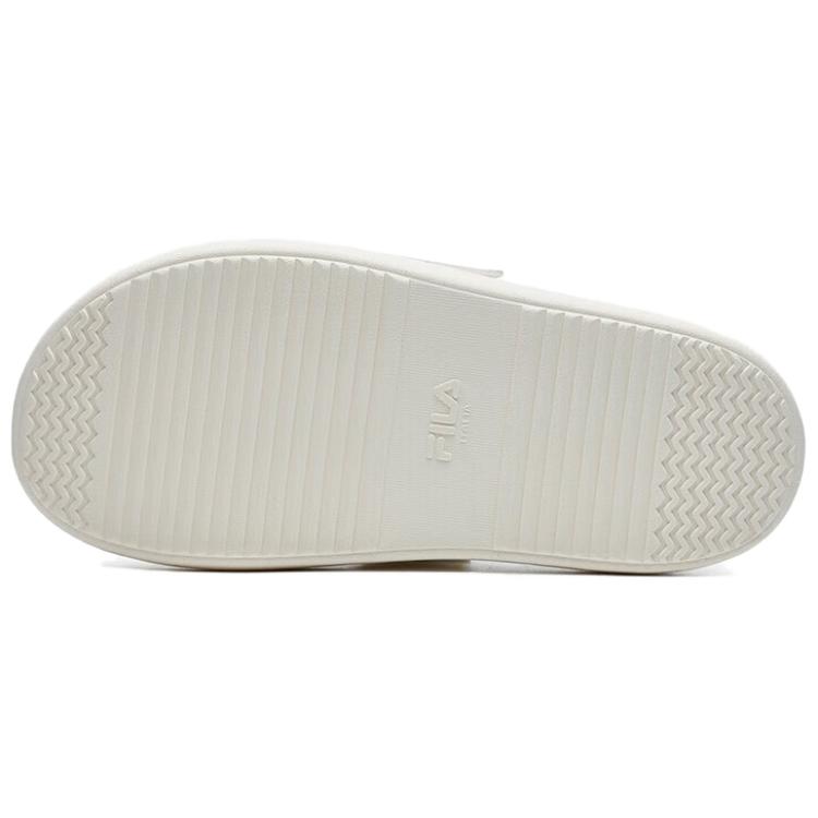Fila Donut Fashion Casual Comfortable Versatile Anti-Friction Slide Sandals Women Footwear Off-White F12W221503IGB