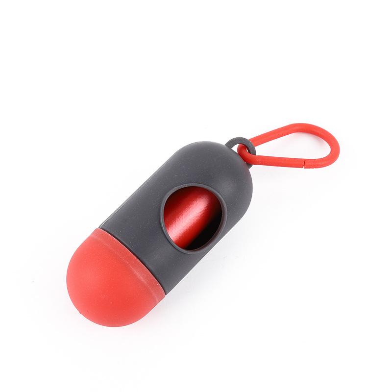 6/2/1Pcs Pet Waste Bag Dispenser For Dog Waste Bag Holder Plastic Garbage Bag Dispenser Carrier Case Dog Pet Waste Poop Bags