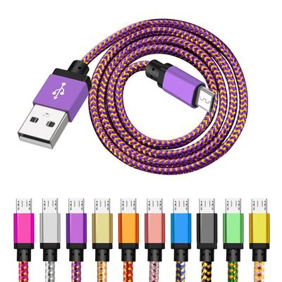 Кабель Micro USB 1 м 2 м 3 м USB-кабель для быстрой зарядки для Samsung S6 S7 Xiaomi 4X LG Tablet Android Мобильный телефон Зарядка через USB