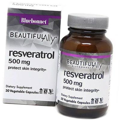 Экстракт корня японского спорышника и Ресвератрол, Resveratrol 500, 30вегкапс (70393012)