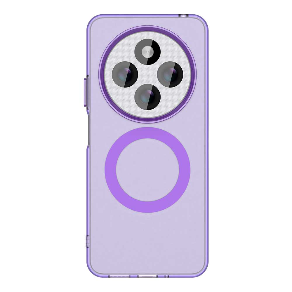 Матовый чехол Magsafe для телефона Xiaomi Redmi 14C Магнитная беспроводная зарядка для Xiaomi Redmi 14R Противоударная задняя крышка