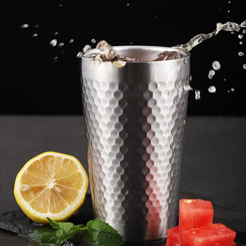 304 Stainless Steel Coffee and Juice Cup Set (3-Pack)