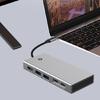 Док-станция M.2 Два протокола TypeC PD100W USB3.2 10 Гбит/с HDMIсовместимый 2.0