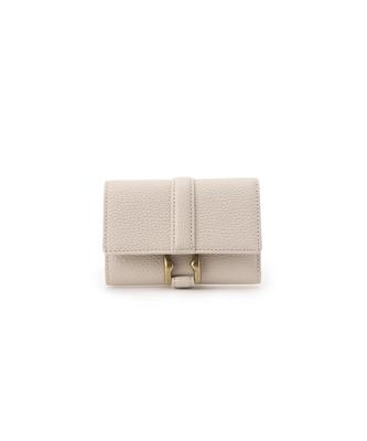 И Road Slim Trifold Mini Wallet Light Shrink Trifold Wallet Mini Wallet One Size Oyster White [Toff Stone]