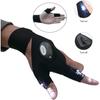 JXHJQY Gants de pêche avec lampe torche LED - Gants lumineux pour la réparation de voiture, la course de nuit, la pêche, le camp,608