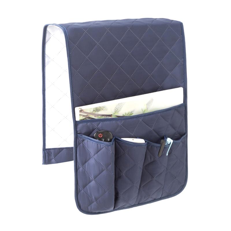 Органайзер на подлокотник дивана с 5 карманами и подставкой-поддоном для чашки, подвесная сумка для хранения на диван, кресло для ТВ-пульта, мобильного телефона