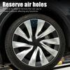 4PCS Hub Caps for Tesla Model Y Juniper 20-Inch Wheel Cover Performance Replacement Helix 2.0 Wheels Full Rim Accessories 2025