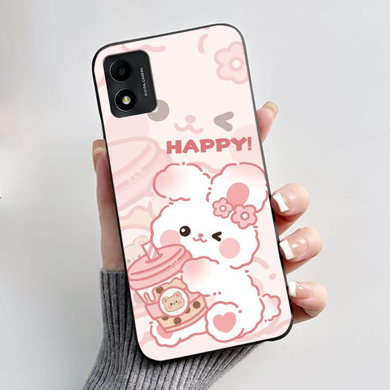 Casing For TCL 305i 5164D Phone Case Aesthetic Luxury Cute Cool Boys Girls Soft silicone Protective Back Cover Black TPU Shell
