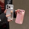 Роскошный блестящий противоударный чехол для iPhone 17 Pro Max с ремешком на запястье и полным покрытием, совместимый с iPhone 16
