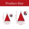 Breathable LED Christmas Hats Soft Adjustable Hats Kids Festives Glowing Hats for Fishing Or Evening Walks
