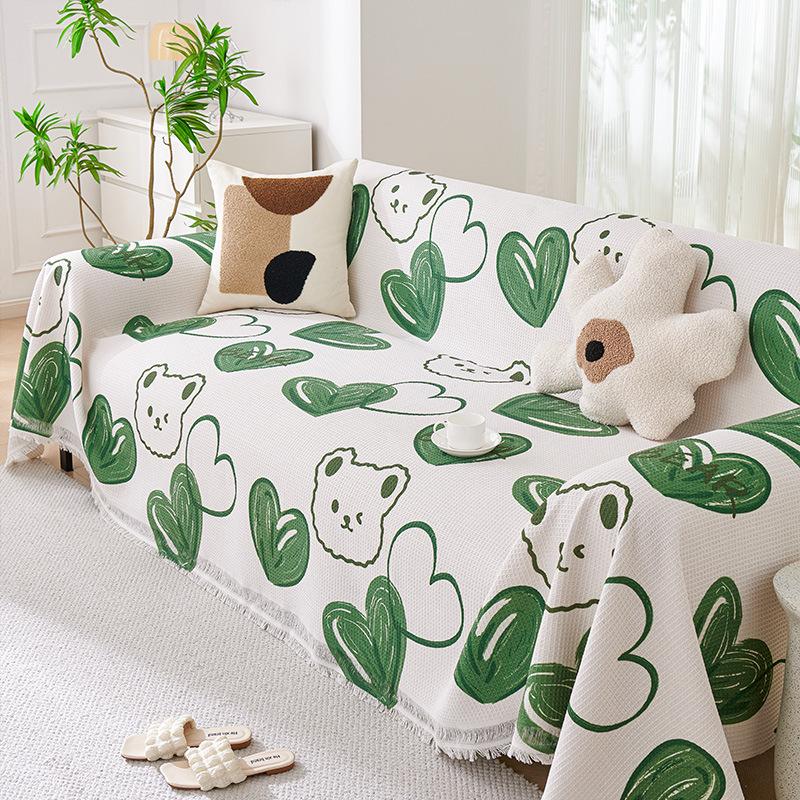 Диванное полотенце Four Seasons Универсальный чехол для дивана Чехол All-Inclusive Cover Cloth Light Luxury High-Custom Sofa Cushion Нескользящая антицарапающая подушка