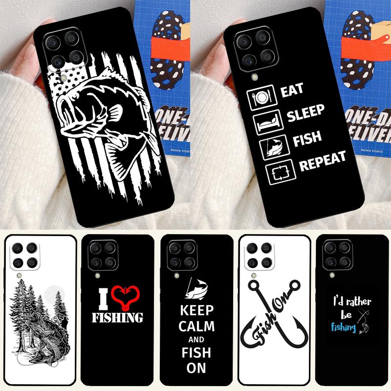 Love Fishing For Samsung Galaxy M33 M13 M14 M12 M32 M52 M31 M55 M15 M11 M21 M35 M53 M34 M54 M06 M16 Case