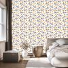 Fox Wallpaper in white, light gray and cream for the living room and bedroom 50x1000