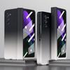 Защитная пленка для экрана с защитой от пыли, чехол для телефона Samsung Galaxy Z Fold 3 5g Fold3 Fold2 Fold 2, гибридная цветная сумка для телефона, принципиально