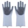 Rubber Dishwashing Gloves Household Dishwashing Gloves Kitchen Dish-scrubbing Gloves Multi-functional Vegetable-washing Gloves