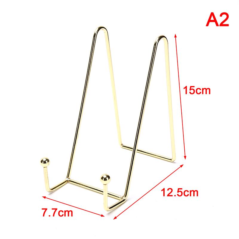 Plate Display Stand Picture Easel Metal Plate Stands Holder Display