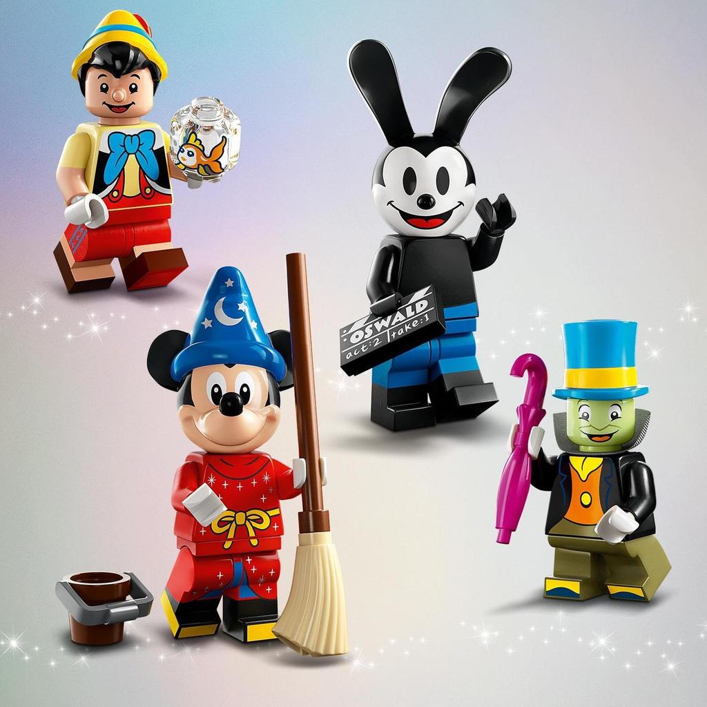 Мини-фигурка LEGO Мини-фигурка LEGO Disney 100 71038 36 деталей игрушечный блок подарок фэнтези мальчики девочки от 5 лет и старше