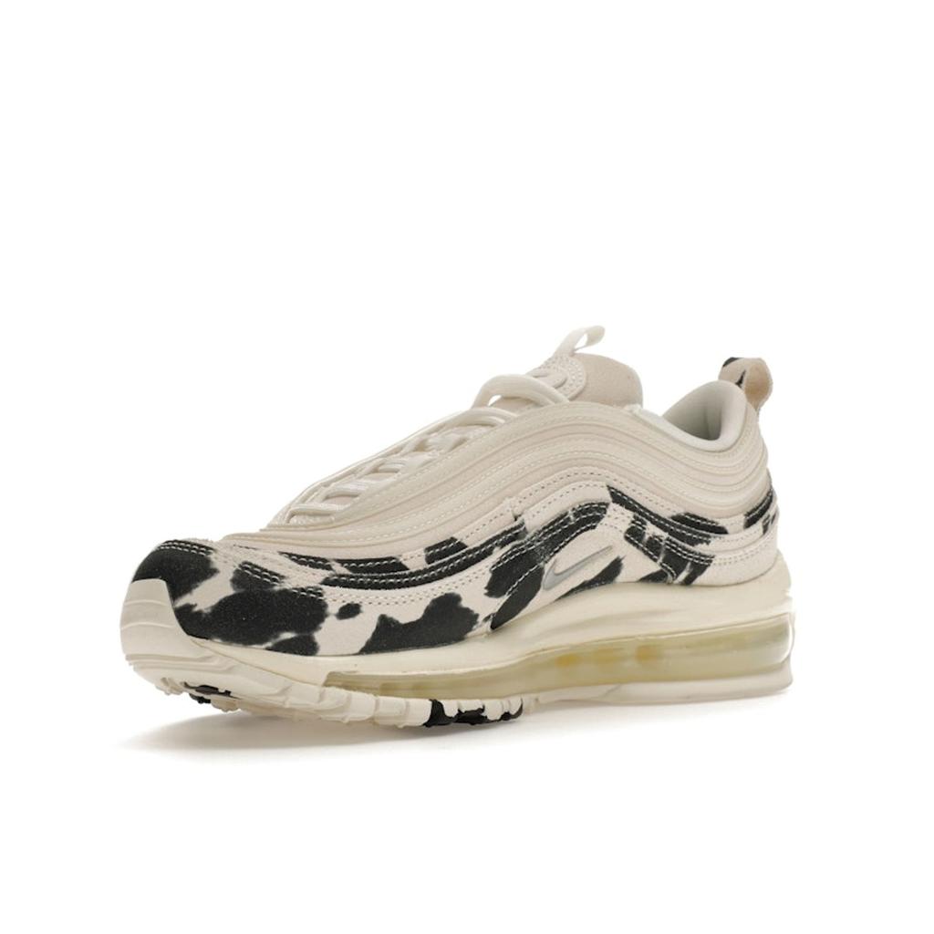 Nike Air Max 97 Cow Print Women Sneakers Cream Sail Chrome FN7173-133